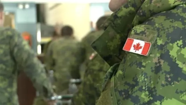 加拿大军人。