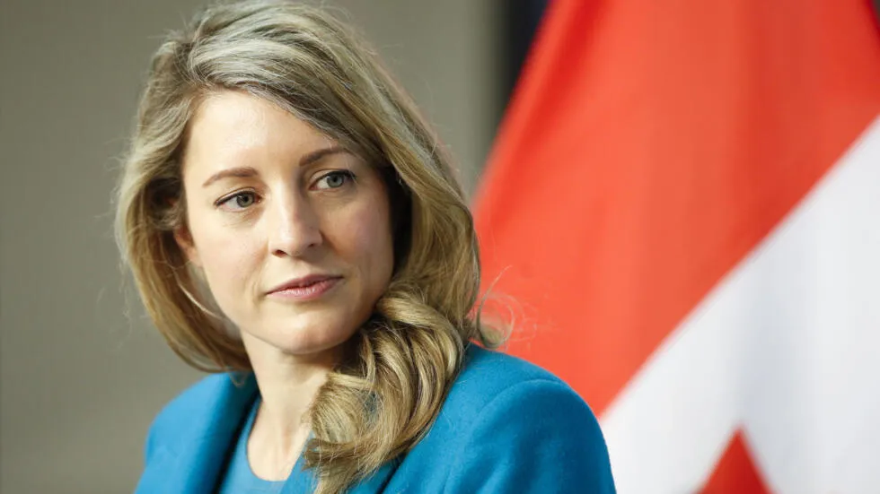 La ministre canadienne des Affaire étrangères, Mélanie Joly, le 20 janvier 2022.